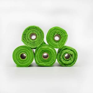 Custom Windowed Paper Box Eco Friendly Biodegradable Plastic Trash Garbage Waste Disposable Dog Poop Bag - Product Image 4