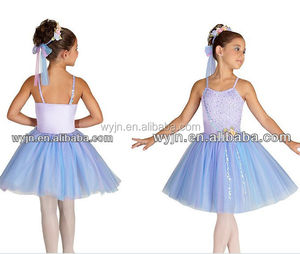 Fine Nouvelle Haute Qualité Enfant Enfants Vêtements de Danse Squin Ballet <span class=keywords><strong>Tutu</strong></span>/Costume de Scène Pour Les Filles - Product Image 1