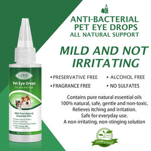 Tratamiento de infección ocular para perros recomendado por veterinarios OEM para calmar infecciones alergias aliviar los ojos secos ojos rosados limpiador de manchas de lágrimas para mascotas - Product Image 3