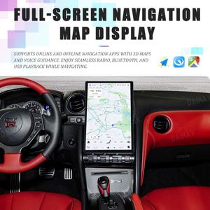Autoradio pour Nissan GTR 2008-2015 Android 13 Écran vertical 14,4 pouces Multimédia automobile GPS Navigation Lecteur vidéo DVD Carplay - Product Image 3