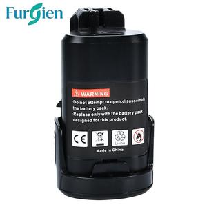 Pour <span class=keywords><strong>Bosch</strong></span> 10.8V/12V Batterie liquide de type B compatible avec les batteries d'outils électriques <span class=keywords><strong>DREMEL</strong></span> 8200 8220 8300 Certifiées CE/RoHS - Product Image 1