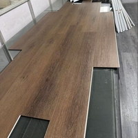 Revêtement de sol en vinyle SPC de luxe antidérapant moderne 5 mm 6 mm, imperméable, écologique, pour intérieur, installation par clipsage DIY
