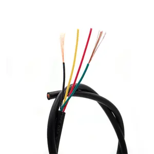 Cable eléctrico UL2464, cable eléctrico multinúcleo Awm, escudo trenzado, cable eléctrico de PVC, cable de alimentación, cable de ordenador