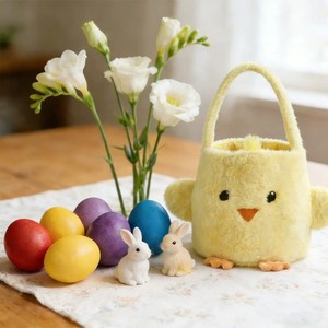 Nueva Cesta de Muñecas Personalizada de Cuerda de Algodón con Diseño de Animales Adorables, Regalo de Pascua, Juguete de Peluche para Niños, Venta al por Mayor - Product Image 5