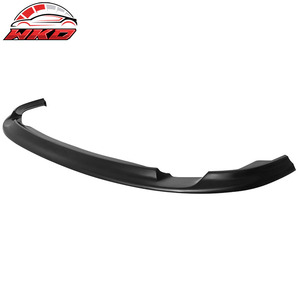 Fits for Honda Civic 1999-2000 FM Style Front Bumper Lip Unpainted Black - Product Image 3