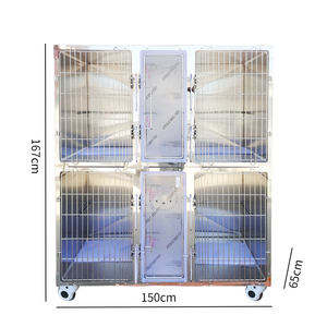 Jaula para Gatos Silenciosa de Doble Capa Compuesta: Calidad Comercial, Estética para el Hogar, Puerta de Acrílico de Bajo Mantenimiento - Product Image 3
