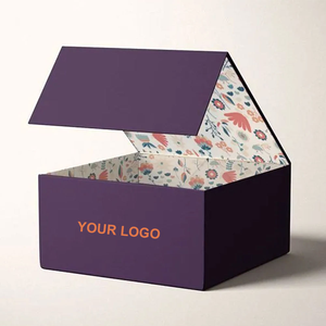 Caja Rígida Magnética Plegable con Impresión Personalizada y Estampado en Dorado, Caja de Regalo de Cartón de Lujo para Ropa - Product Image 2