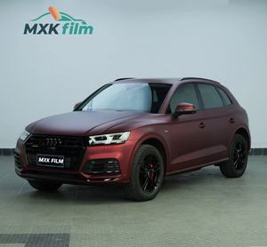<span class=keywords><strong>ฟิล์ม</strong></span>หุ้มรถยนต์สีแดงดำแบบพรีเมียมพร้อมแผ่นรอง PET - Product Image 3