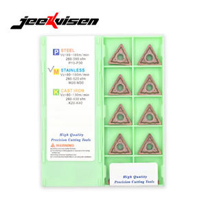 Insertos de Torneado para Tornos TNMG160404-HA JA215P, Herramientas de Mecanizado Indexables Multiusos TNMG1604 - Product Image 4