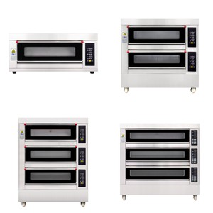 <span class=keywords><strong>Four</strong></span> à sole électrique professionnel à <span class=keywords><strong>porte</strong></span> vitrée, 1 sole, <span class=keywords><strong>2</strong></span> plateaux - Product Image 3