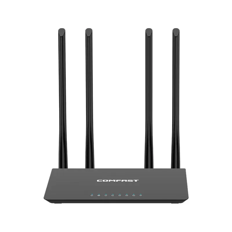 Smart WiFi, Wireless a doppia banda ad alta velocità con 4 * Antenna esterna 4 * WiFi Router di vendita rapida CF-619AC v2