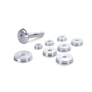 Kit d'outils de démontage de roulements, ensemble de 10 pièces avec manchons pour réparation automobile dans un étui rigide - Product Image 3