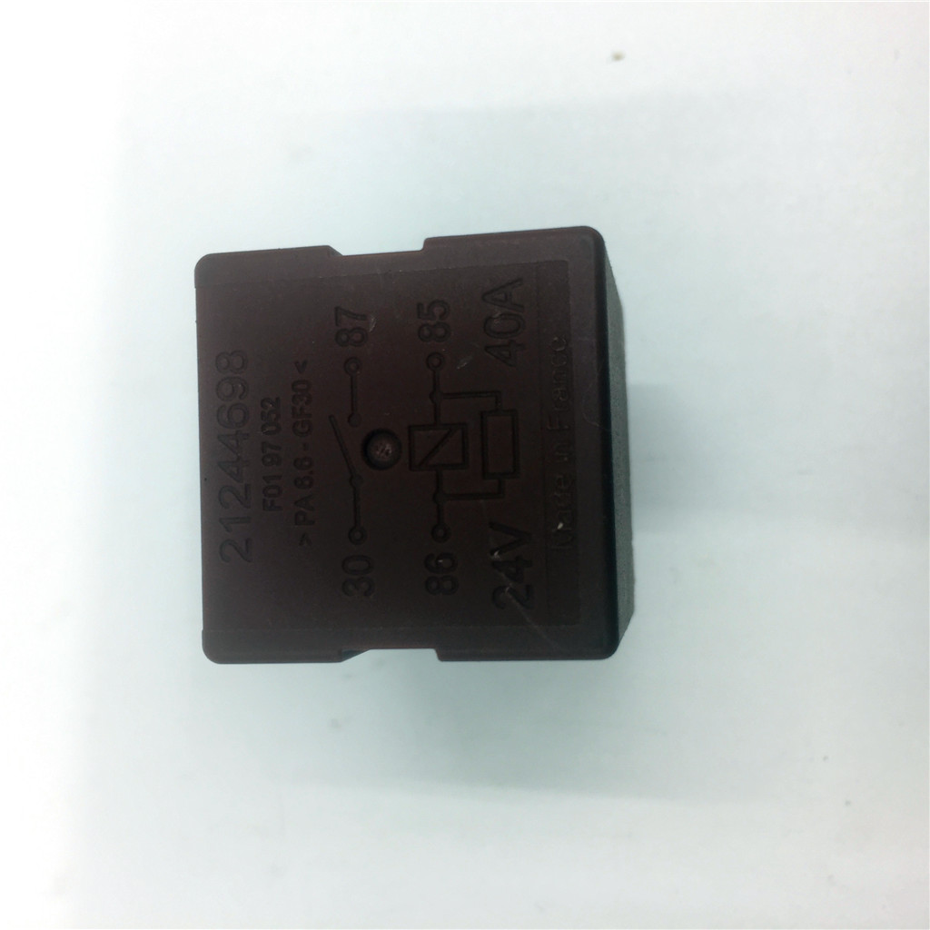 Excavator Parts Relay 24V 40A 21244698 for Volvo
