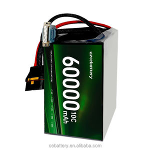 高放電275wh/kg 6S/12S/18S/24S 60000mahソリッドステート低温リチウムイオンドローン電池パック - Product Image 3