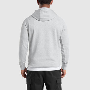 Sweat-shirt à capuche pour homme avec impression de logo personnalisé, 60% coton, 40% polyester, service OEM, sweat-shirt en molleton de haute qualité, fabricant - Product Image 2
