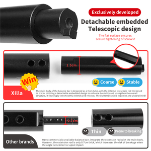 อุปกรณ์เสริมมอเตอร์ไซค์ระดับพรีเมียม ขายึดอะลูมิเนียมอัลลอยด์และสแตนเลส สำหรับ Honda Adv 150 160 - Product Image 5