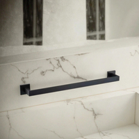 Porte-manteau mural moderne en acier inoxydable brossé 304, ensemble d'accessoires de salle de bain, porte-serviettes, porte-mouchoirs