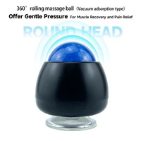 Ballon de massage en silicone 3-en-1 avec ventouse et fonction musicale pour la relaxation musculaire du corps, des pieds et des épaules