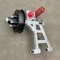 Suspension indépendante pour remorques de camping tout-terrain, capacité de charge 1,5T-2T, essieux simples et tandem