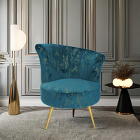 Dernier siège en daim chaise sensationnel velours Photo accessoires pour salle à manger chambre salon pour magasin de vêtements meubles