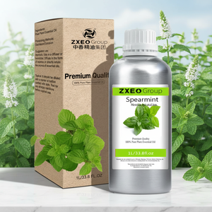 Huiles Essentielles Biologiques en Gros : Huile de Menthe Poivrée, Huile de Menthe Verte en Vrac pour Dentifrice, Aromathérapie, Huile de Menthe Verte de Qualité Alimentaire - Product Image 1