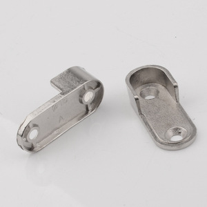 Yitongzuo Zinc Alloy <b>Wardrobe</b> Rail Bracket 16mm Die Casting Wall Mount Nickel Plated <b>Wardrobe</b> Hanging Rack <b>Hardware</b> - Product Image 1