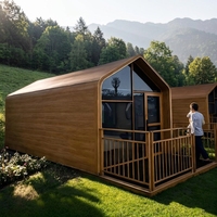 Modules de construction polonais : Maisons préfabriquées duplex de 600 m² à 4 chambres et 2 étages avec piscine