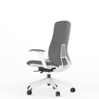 Chaise de bureau ergonomique de direction en cuir avec accoudoirs en PU à mouvement 4D, conforme EN 1335, solution de fourniture pour projets, vente en gros usine
