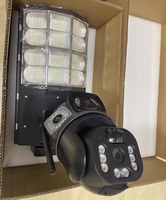Farola Solar para Exteriores IP65, Impermeable, con Monitoreo Remoto Móvil, Farola Solar con Cámara