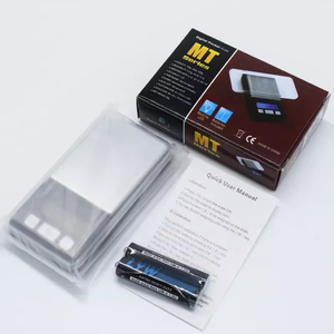 เครื่องชั่งน้ำหนักดิจิตอลแบบพกพา0.01กรัมสมดุลอิเล็กทรอนิกส์สำหรับเครื่องประดับใช้แบตเตอรี่น้ำหนักสูงสุด500กรัม - Product Image 3