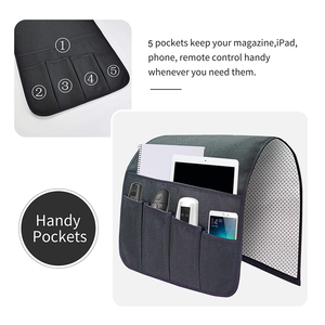 Canapé <span class=keywords><strong>inclinable</strong></span> Solutions télécommande Caddy bras plateau organisateurs Zapateras tiroir et placard de rangement - Product Image 4