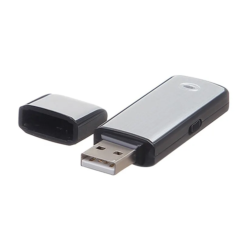 Toptan fiyat Ultra taşınabilir USB ses kaydedici 32GB Flash Disk gösterge ışığı ile