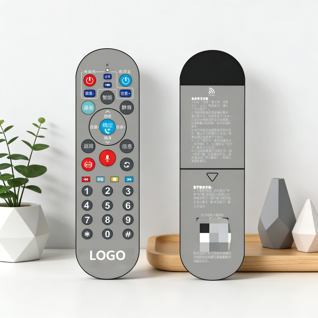 OEM ODM New Replacement Voice Remote Control for Smart TV Voice Function Home Automation Customizable Buttons