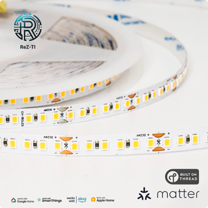 Bande LED intelligente ReZ-TI GLOW : DIM, compatible Matter Over Thread, fonctionne avec <span class=keywords><strong>HomeKit</strong></span>, Tuya, <span class=keywords><strong>Aqara</strong></span>, HA, SmartThings, Google Home - Product Image 1