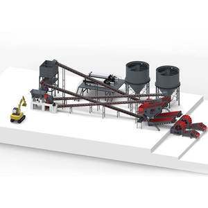 Ligne complète de valorisation du minerai de fer 500t/h, haute efficacité, pièces durables pour les usines minières et de concassage de pierres - Product Image 1