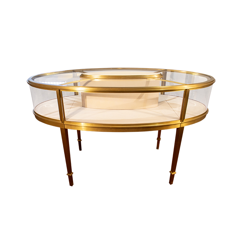 Guangzhou Sundo трендовые продукты, эллипс, стеклянное зеркало, витрина для ювелирных изделий, высококлассная витрина для ювелирных изделий