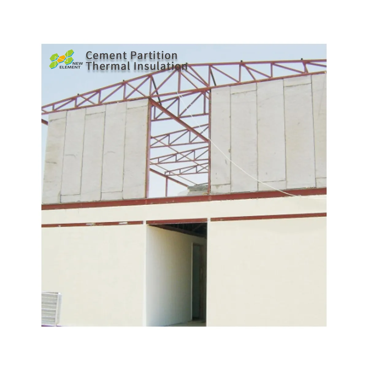 Interior and Exterior Thermal Insulation Sandwich Panels EPS Cement Sandwich Wall Panels Prefab Wall Panels for Construction