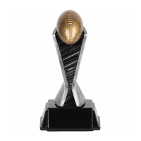 Coupe de football en résine Weivista avec gravure personnalisée du logo et du texte