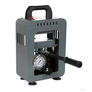 Mini 10 Ton Hoge Druk Handmatige Hydraulische Persmachine Met Dubbele Verwarmingsplaten - Product Image 3