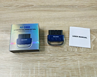 Escáner de Diagnóstico Automotriz Inalámbrico AI OBD DA200, Conexión OBD II DA200 BT5.4 ELM327 12V, Lector de Códigos, Herramienta de Diagnóstico para Auto OBD 2
