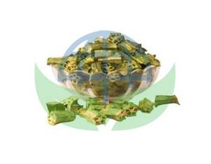 Chips de Okra Orgánicos Frescos de Primera Calidad, Secados al Aire, Snack Saludable, Ingrediente para Sopa, Chips de Vegetales Naturales HP Valia - Product Image 2