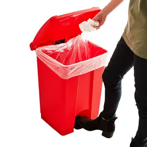 Poubelle en plastique médical/poubelle médicale/conteneur d'ordures