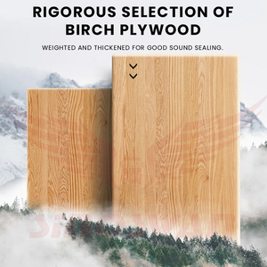 Powered dòng mảng ngoài trời hệ thống âm thanh nước bằng chứng mạnh mẽ loa siêu trầm đôi 18 inch loa woofer với Neo nam châm - Product Image 3