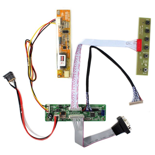 12V Vga To Lvds Board Pcb Pcba Circuit Board Rt2270C.3-B Vga Lcd Controller Board For 10.1'' To 22Inch Lvds Lcd Screen Panel