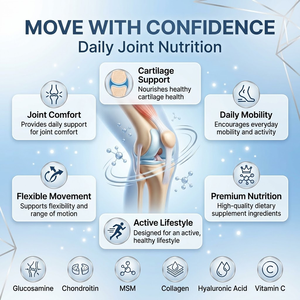 Capsules de soutien articulaire OEM ODM Glucosamine Chondroïtine MSM Complex pour la santé du cartilage et la mobilité - Product Image 2