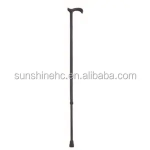 Walking Stick With Wooden Handle Aluminum Canes Aluminum Walking Stick Cheap Price Factory Directly With Wooden Handle For The Elderly People CA205