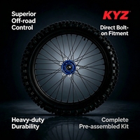 Ensemble de roues à rayons en alliage anodisé KYZ CNC 7116-T6 21/18 pouces Supermoto avec pneus Kenda pour Surron Ultra Bee Talaria Off-Road Racing Pro