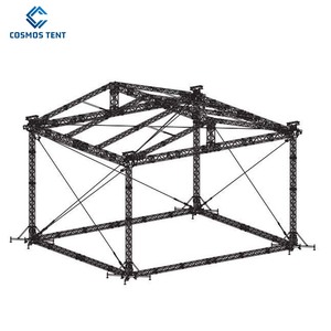 Ngoài trời ngoài trời nhôm DJ giàn hệ thống hiển thị với Hộp ánh sáng cho sân khấu giàn hiển thị - Product Image 3