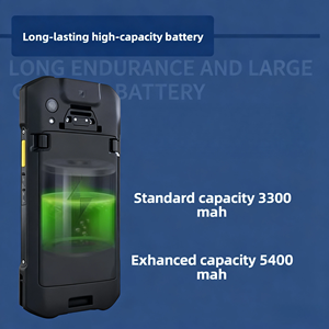 Étui de pare-chocs robuste pour ordinateurs de poche <span class=keywords><strong>Zebra</strong></span> <span class=keywords><strong>TC21</strong></span> et TC26-Couleur noire - Product Image 3