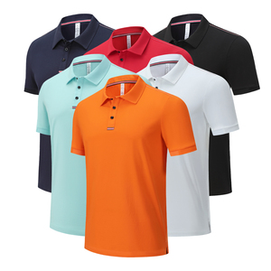 Polos à col grande taille en tissu extensible de qualité supérieure Running Wear Team Wear - Product Image 1